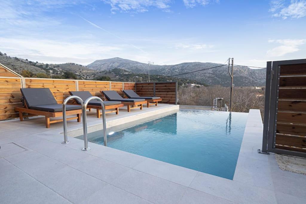 Lasithi Luxury Villa Mesa Lasithi Luaran gambar